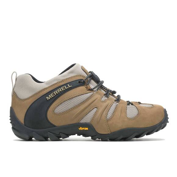 NEW MERRELL men's chameleon 8 stretch hiking shoes in kangaroo